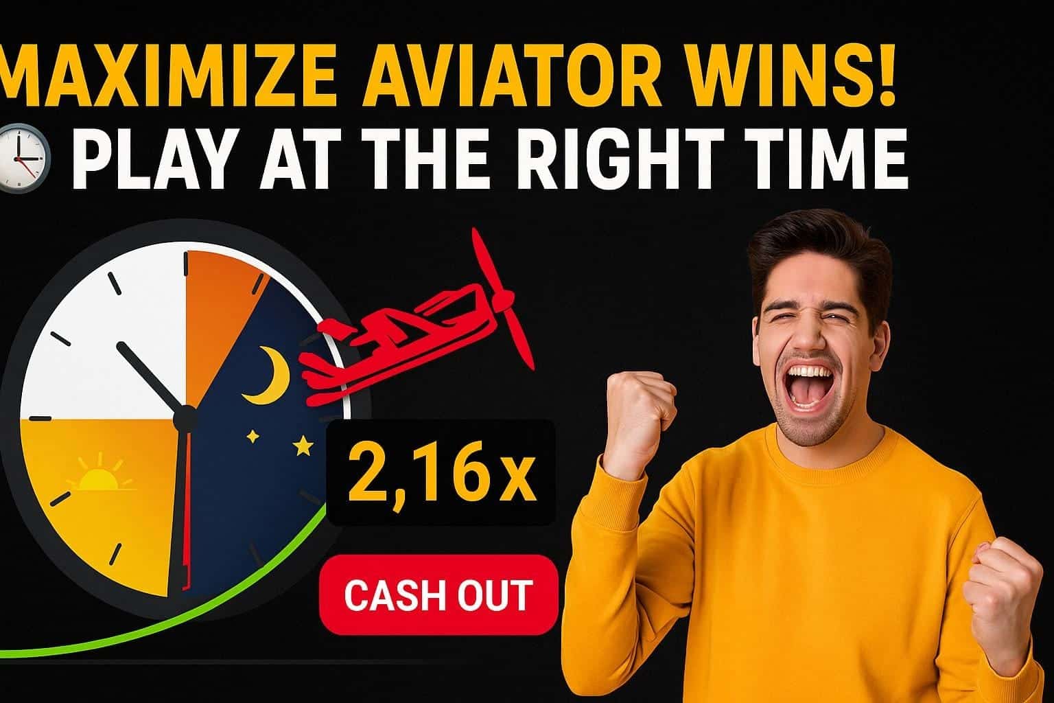 Best time for aviator game to play
