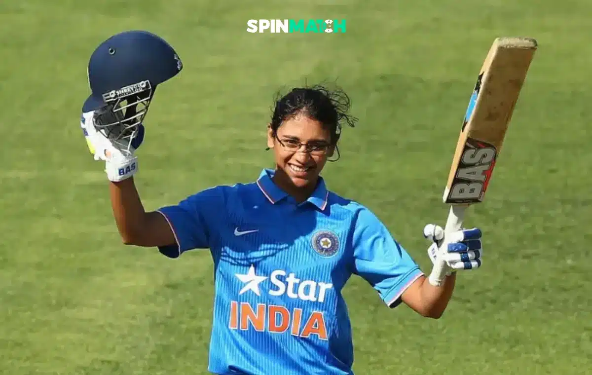 Smriti Mandhana Run Record by Spinmatch